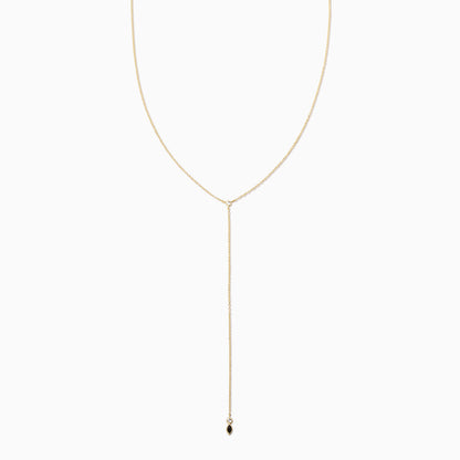 Rebellion Lariat Necklace | Gold | Product Image | Uncommon James