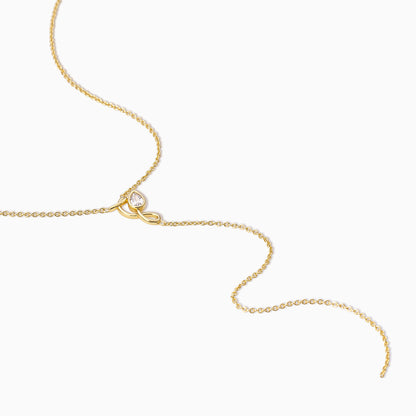 ["Snake Lariat Necklace ", " Gold ", " Product Detail Image 2 ", " Uncommon James"]