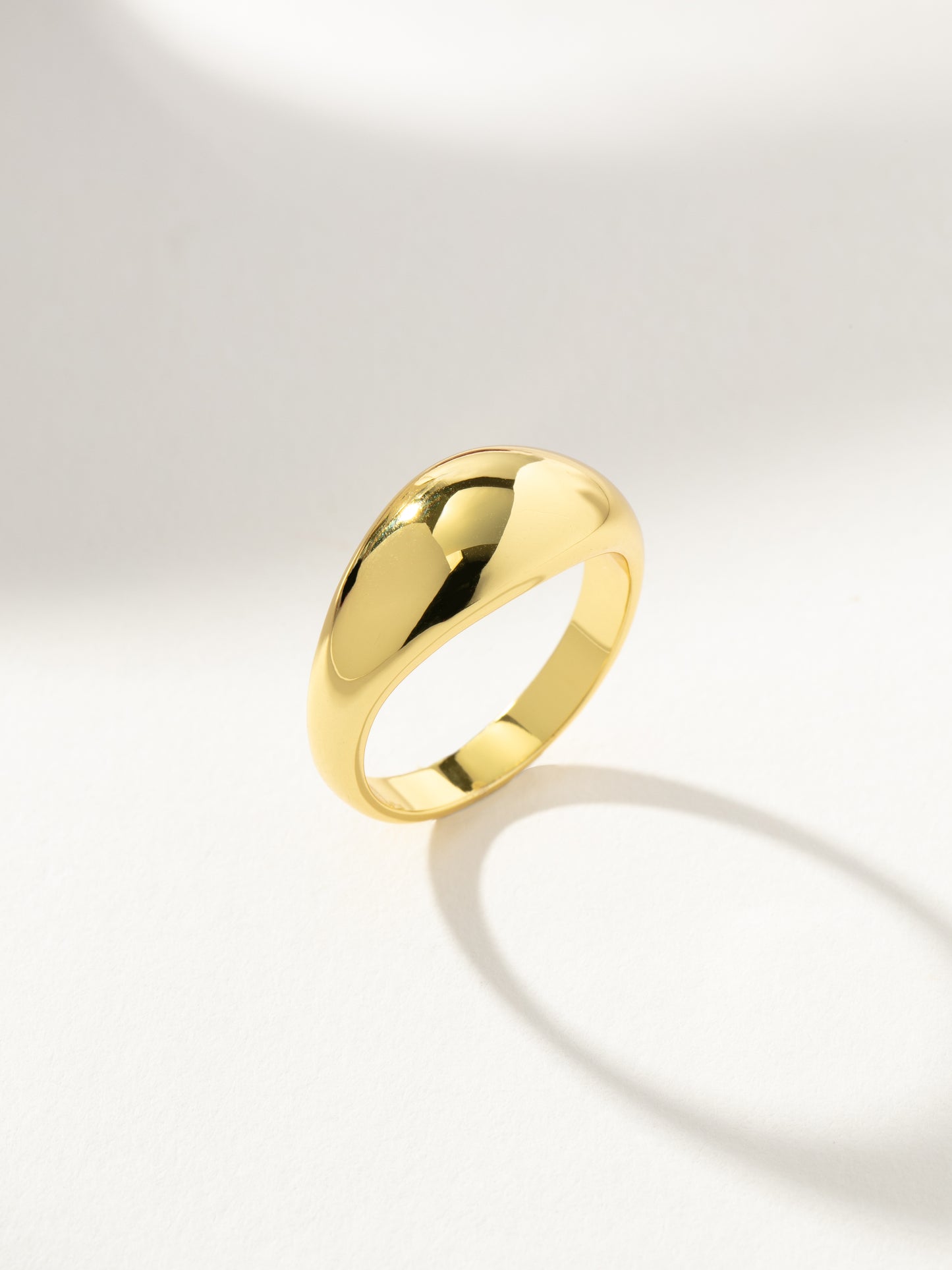 Bold Dome Ring | Gold | Product Detail Image | Uncommon James