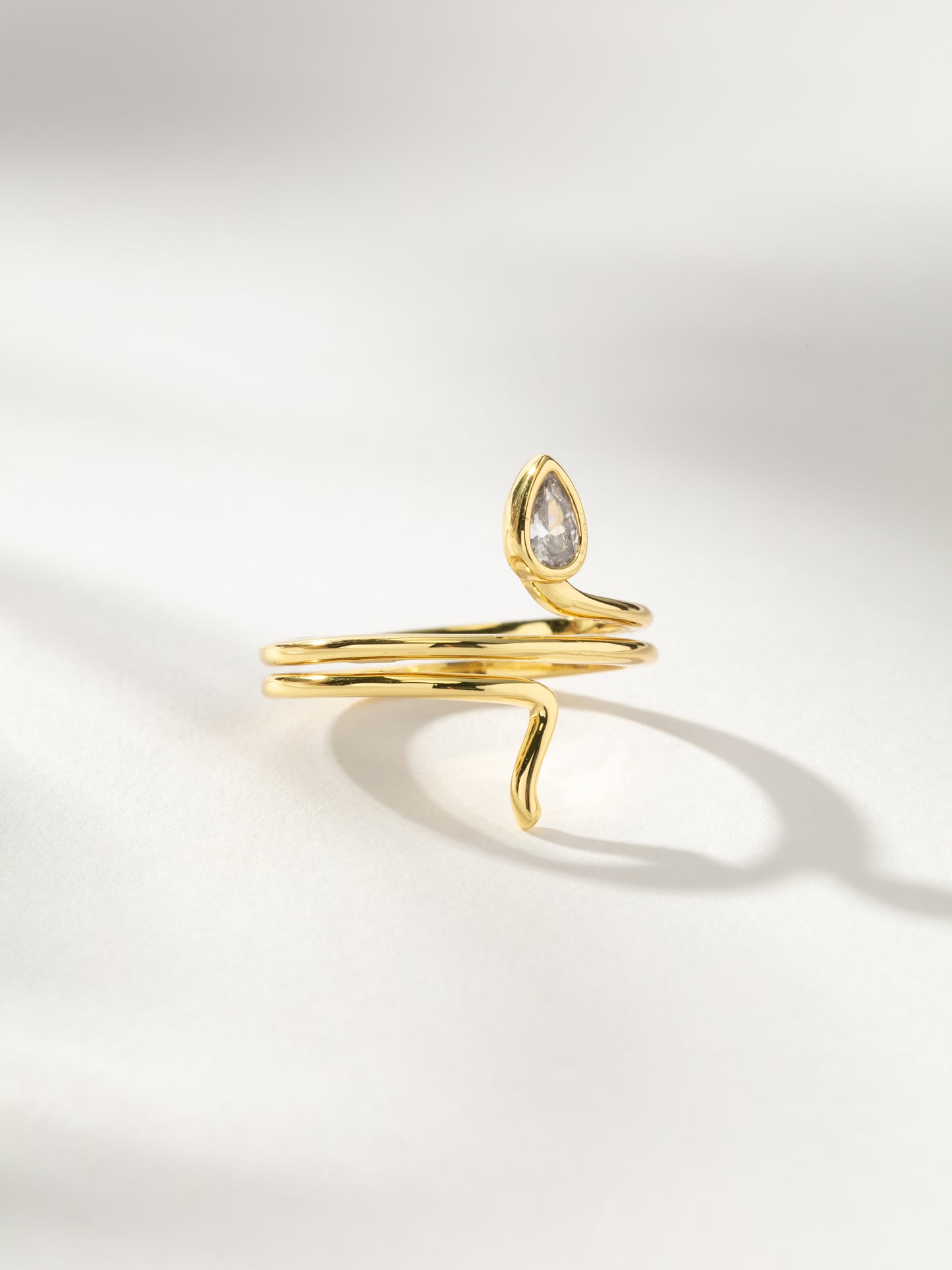 Snake Ring | Gold | Product Image | Uncommon James
