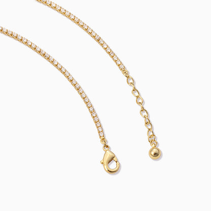 ["Glam Tennis Bracelet ", " Gold ", " Product Detail Image 2 ", " Uncommon James"]