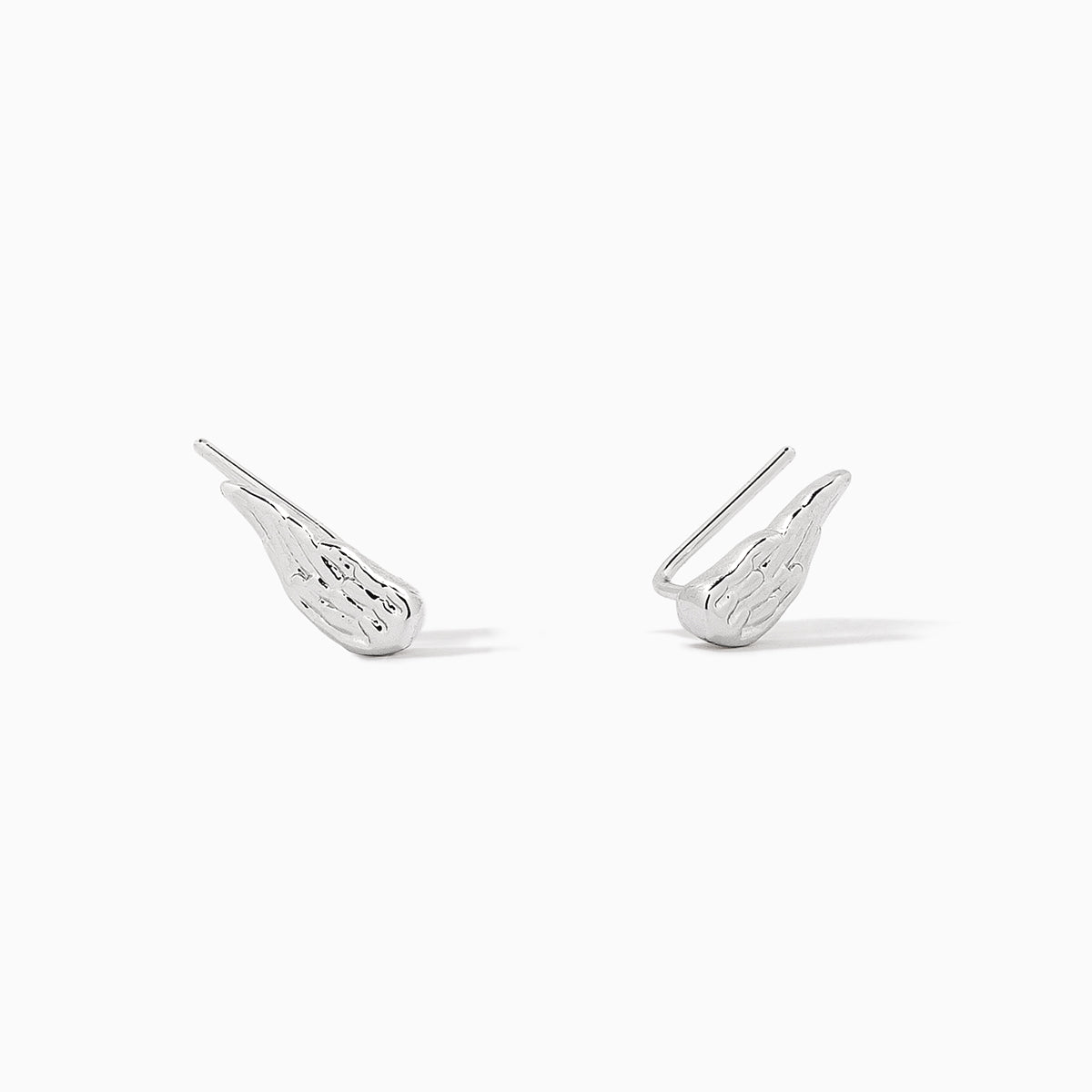 Angel Wings Ear Climber | Silver | Product Image | Uncommon James