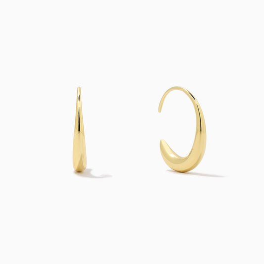 Dewdrop Hoop Earrings | Gold | Product Image | Uncommon James