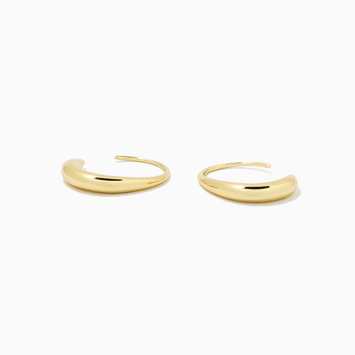 Dewdrop Hoop Earrings | Gold | Product Detail Image | Uncommon James