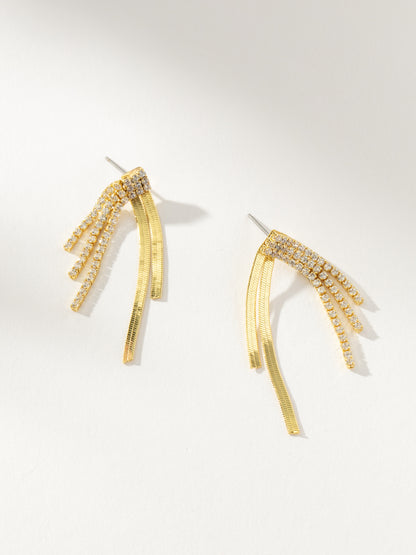 ["Twin Flame Earrings ", " Gold ", " Product Image ", " Uncommon James"]