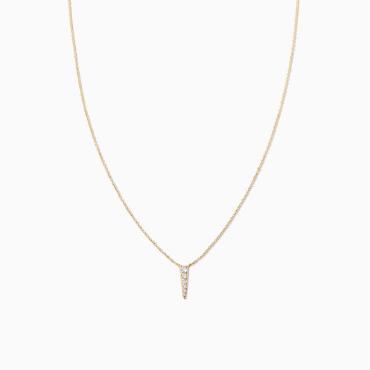 Gold Love Life Bar Pendant Necklace | Women's Jewelry by Uncommon James