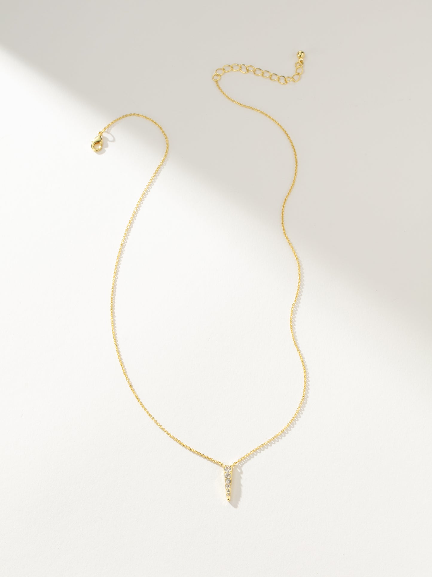 Cutting Edge Necklace | Gold | Product Image | Uncommon James