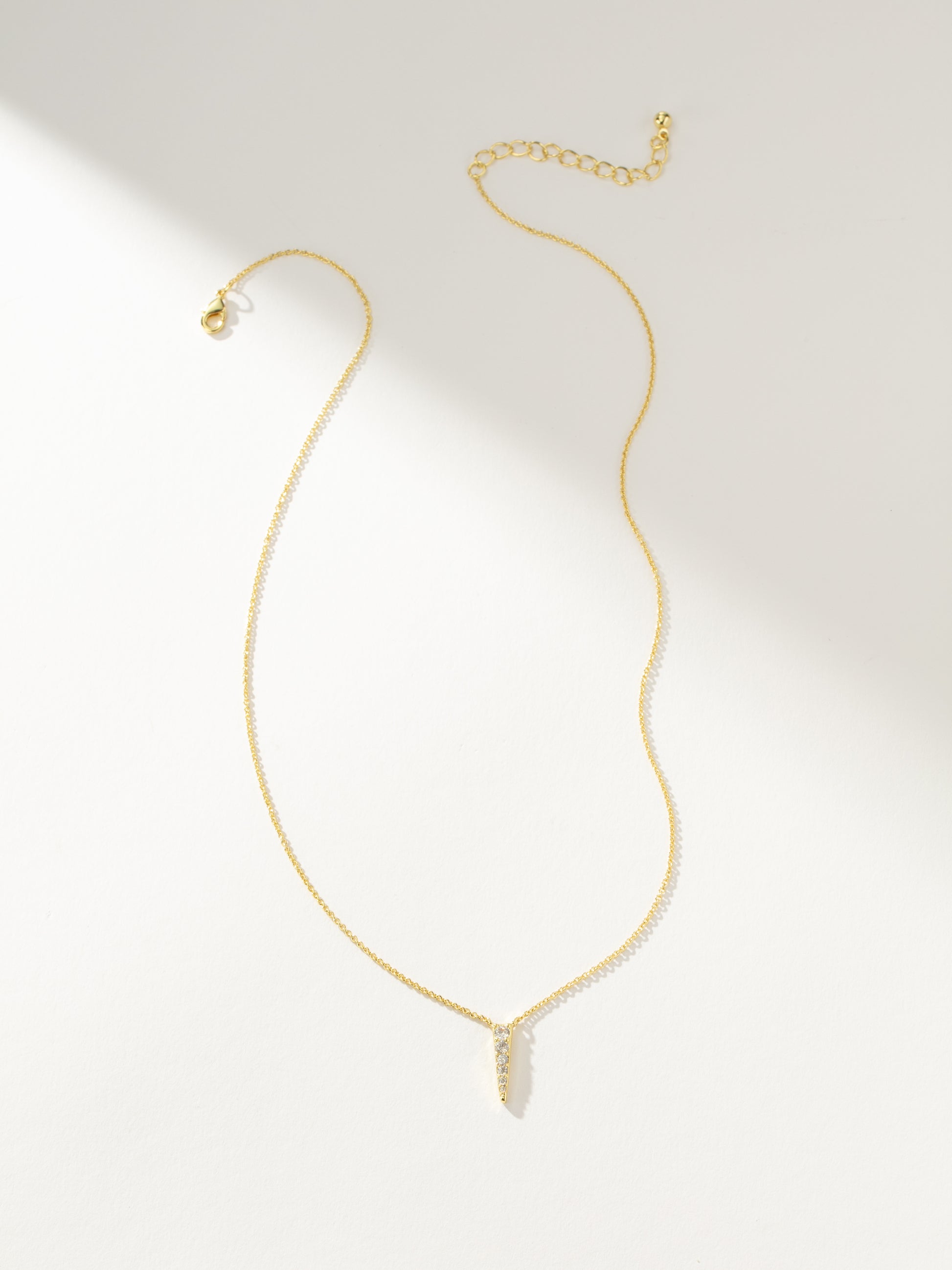 Cutting Edge Necklace | Gold | Product Image | Uncommon James