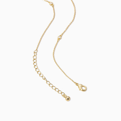 Icy Lariat Necklace | Gold | Product Detail Image 2 | Uncommon James