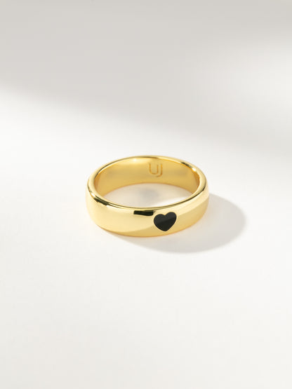["Whole Heart Ring ", " Gold ", " Product Image ", " Uncommon James"]