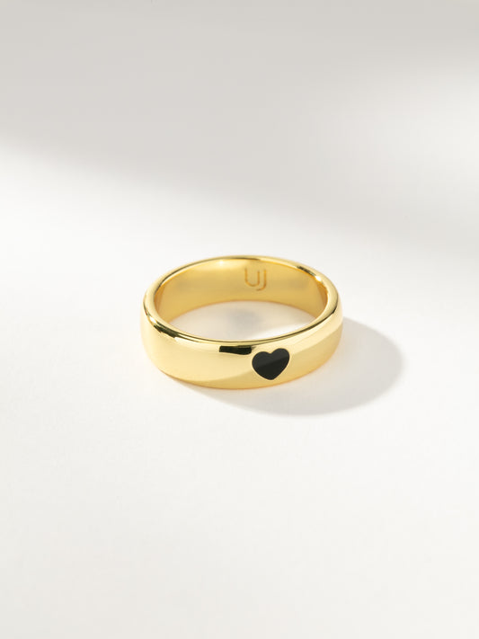Whole Heart Ring | Gold | Product Image | Uncommon James