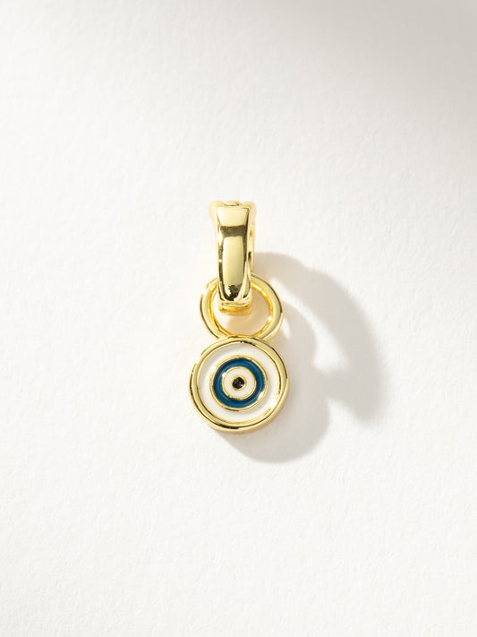 Simple Evil Eye Charm | Gold | Product Image | Uncommon James