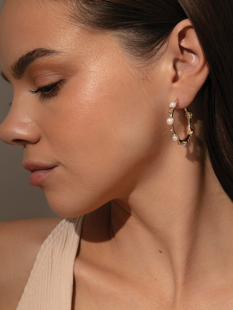 Unique pearl earrings online