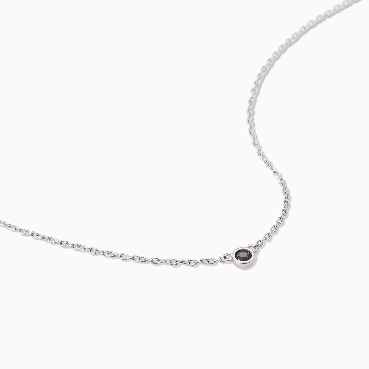 Black Hole Pendant Necklace | Sterling Silver | Product Detail Image | Uncommon James
