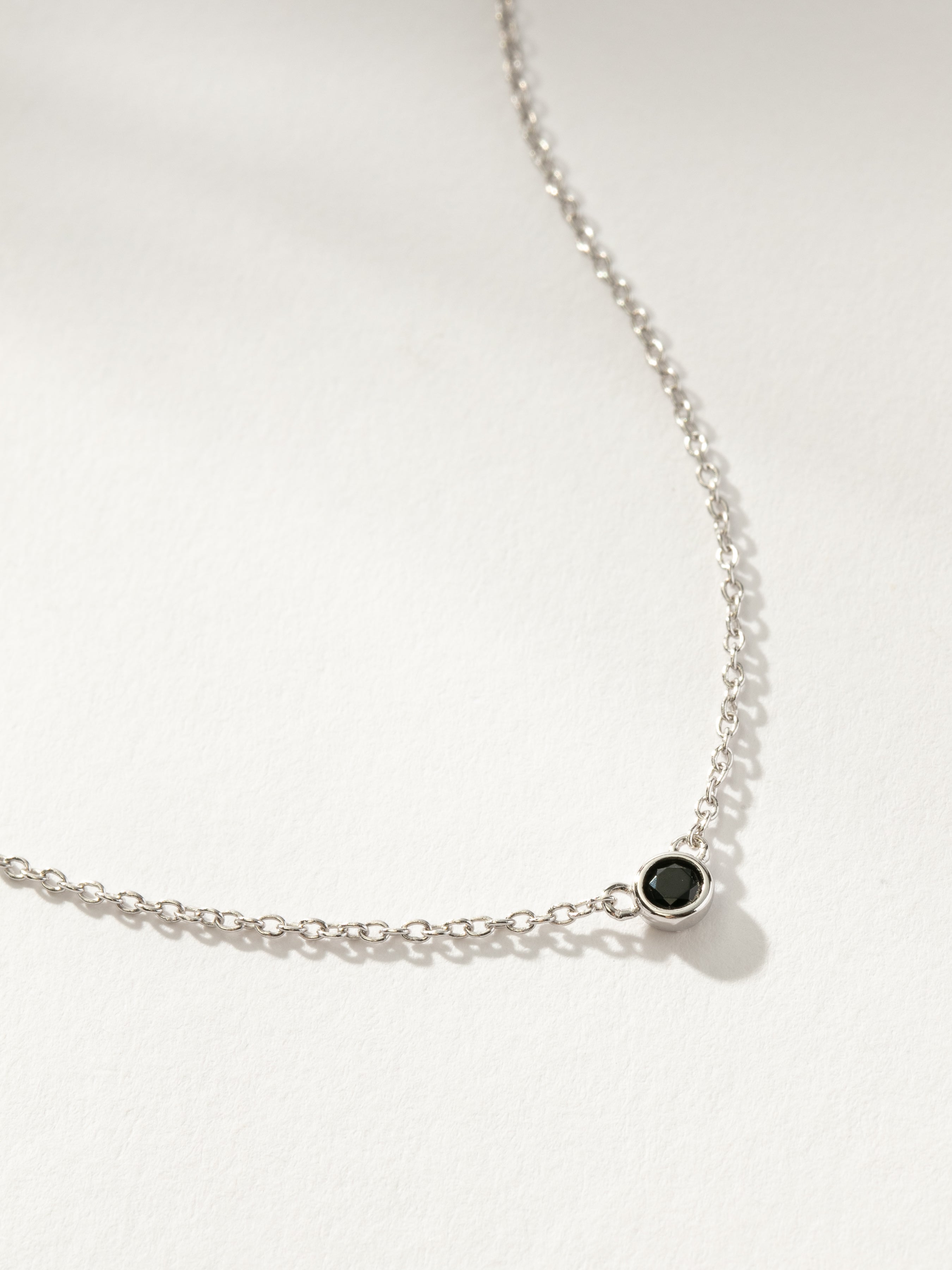 Cd silver necklace online