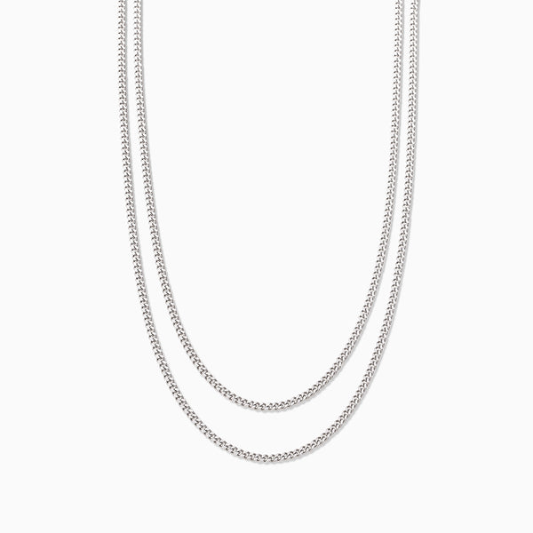 Curb sterling on sale silver chain