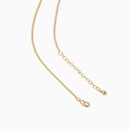 Peace Sign Pendant Necklace | Gold | Product Detail Image 2 | Uncommon James
