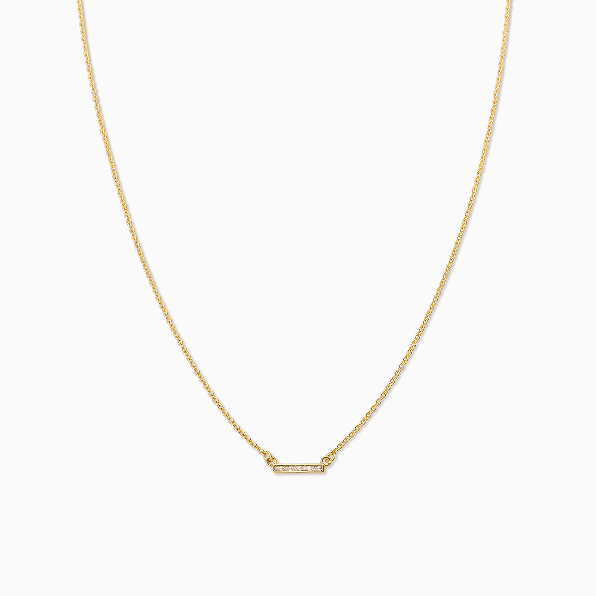Ray of Light Bar Necklace | Gold | Product Image | Uncommon James