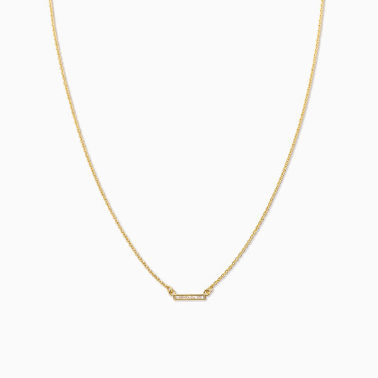 Ray of Light Bar Necklace | Gold | Product Image | Uncommon James