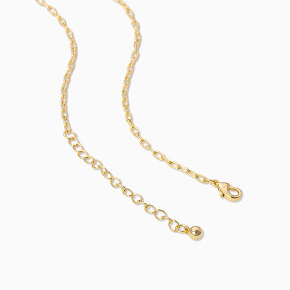 ["Teardrop Pendant Necklace ", " Gold ", " Product Detail Image 2 ", " Uncommon James"]
