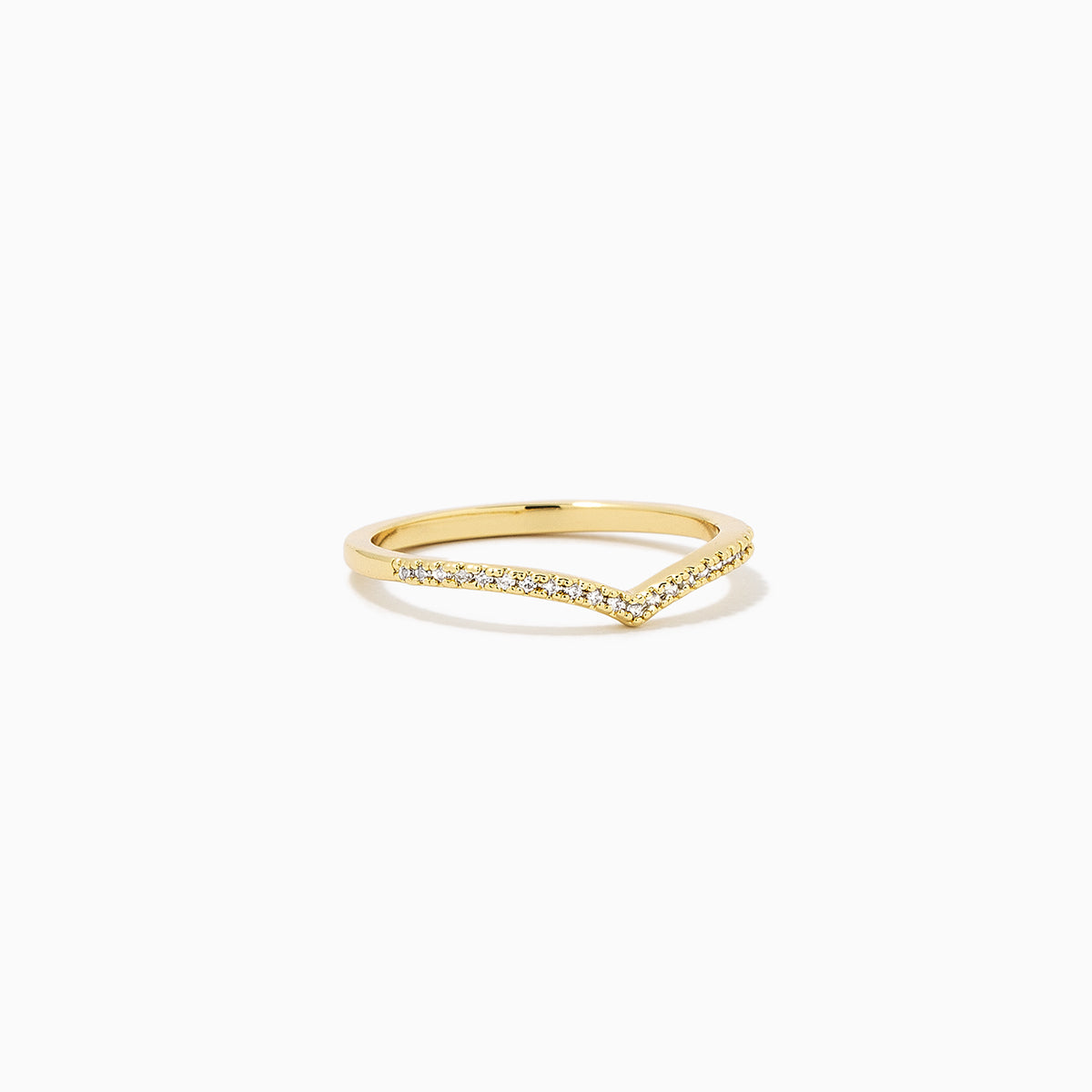 Take A Dip Pavé Ring | Gold | Product Image | Uncommon James