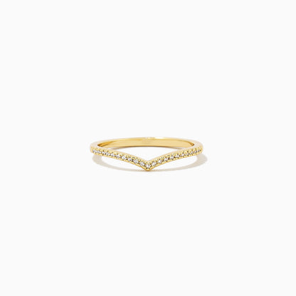 ["Take A Dip Pavé Ring ", " Gold ", " Product Detail Image 2 ", " Uncommon James"]