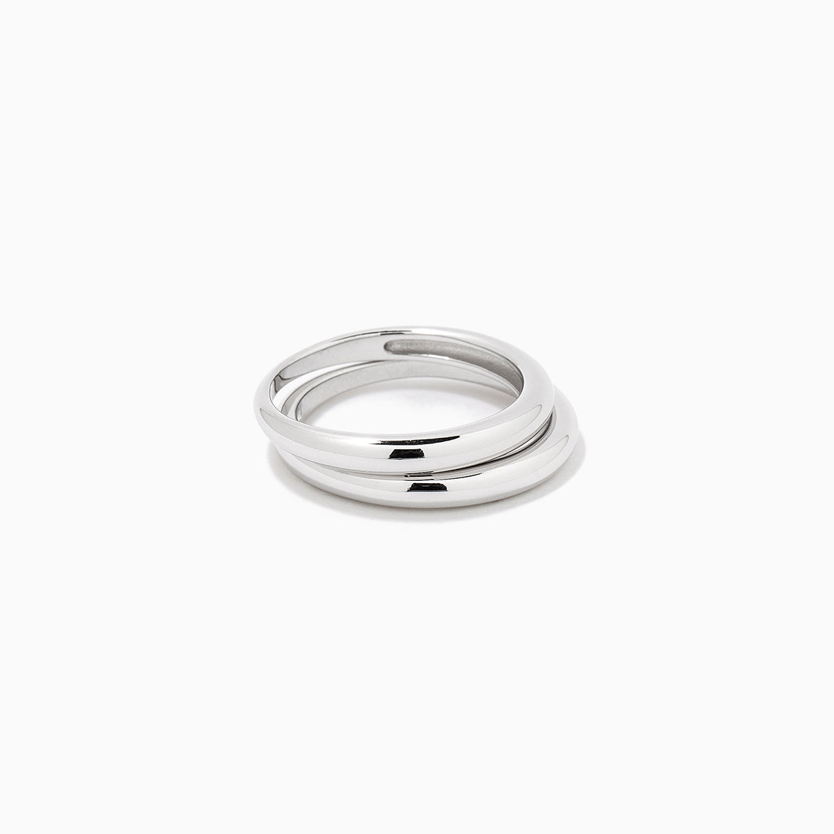Simple Band Ring (Set of 2) | Sterling Silver | Product Image | Uncommon James