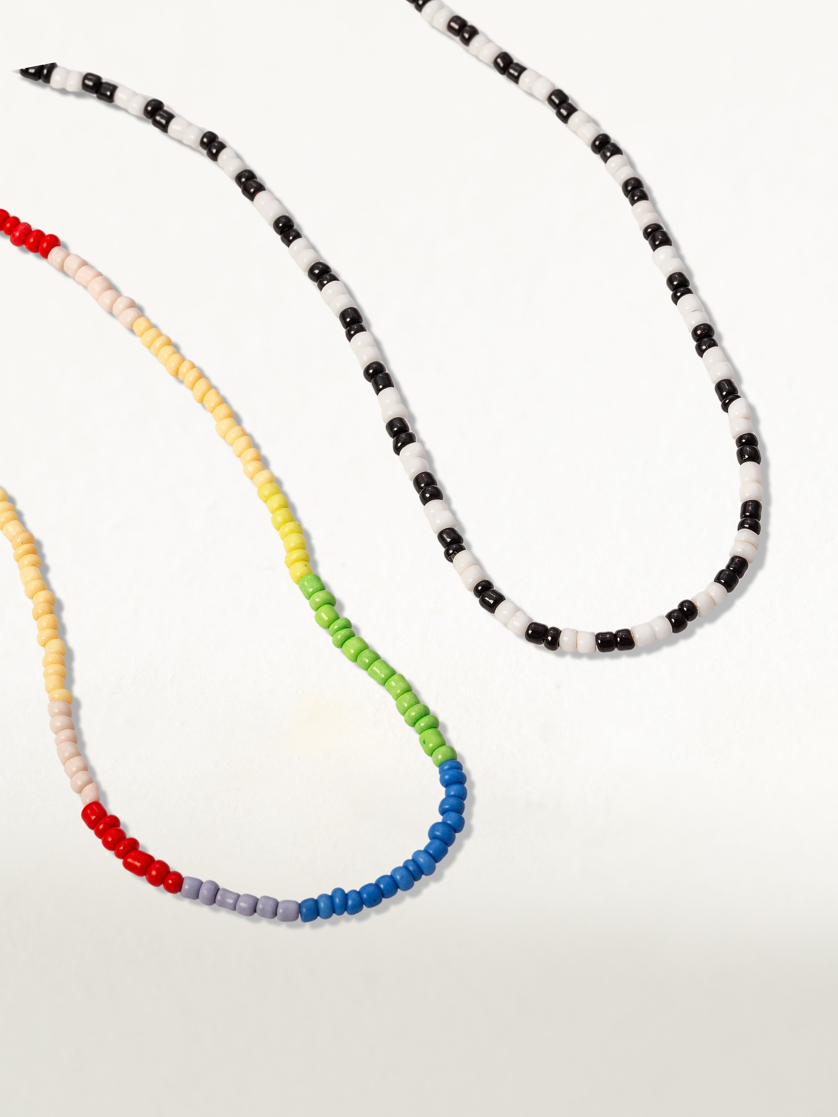 Artistic Multi Colored Beaded Layered Necklace Uncommon James