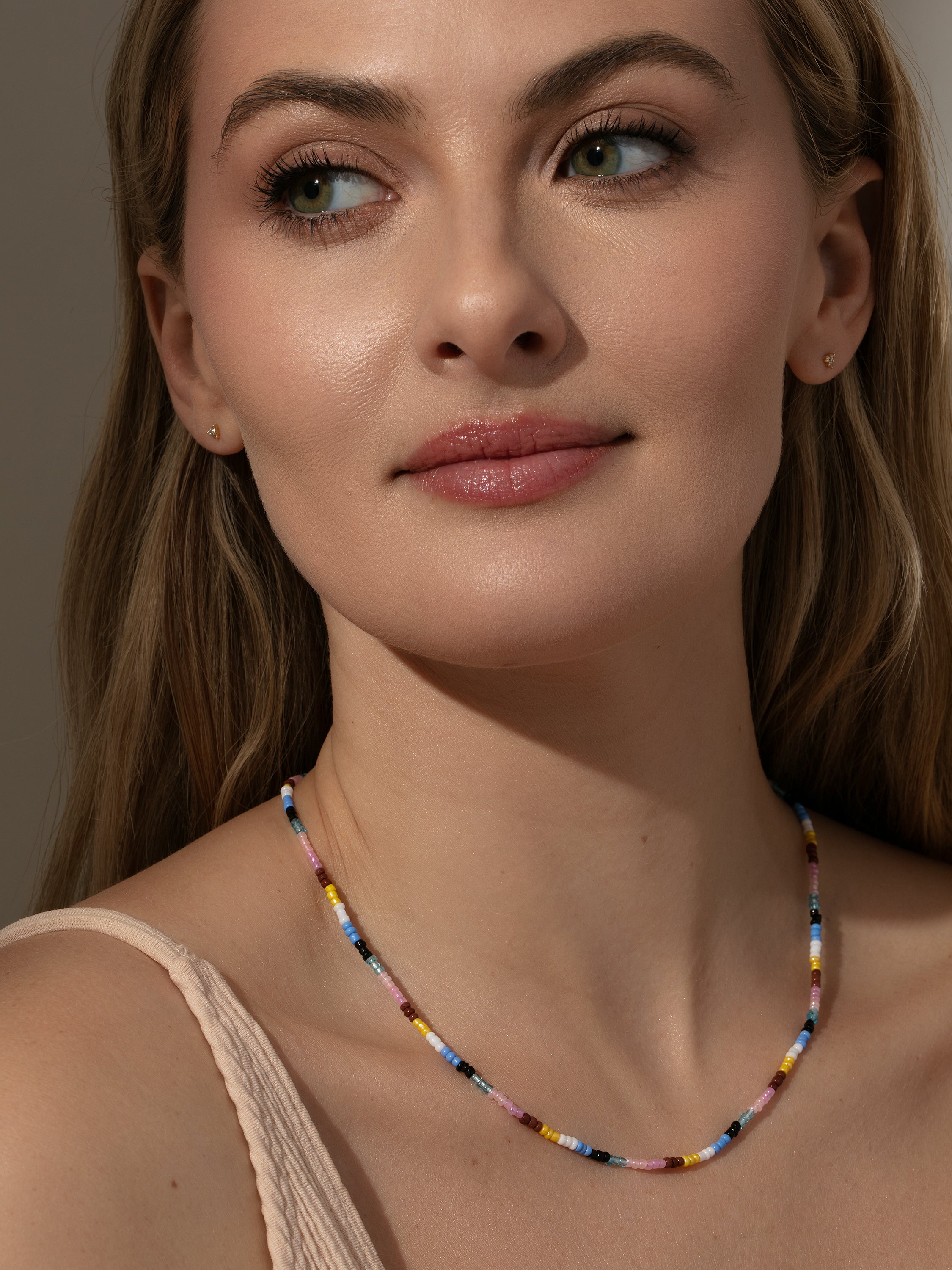 Island Girl Colorful Beaded Necklace Uncommon James