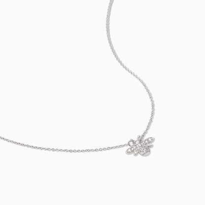 Bee Necklace | Silver | Product Detail Image | Uncommon James