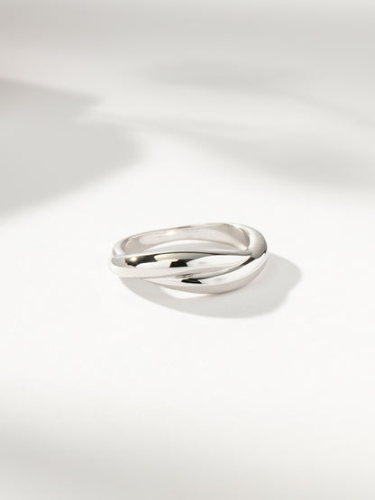 ["Everyday Twist Ring ", " Silver ", " Product Image ", " Uncommon James"]