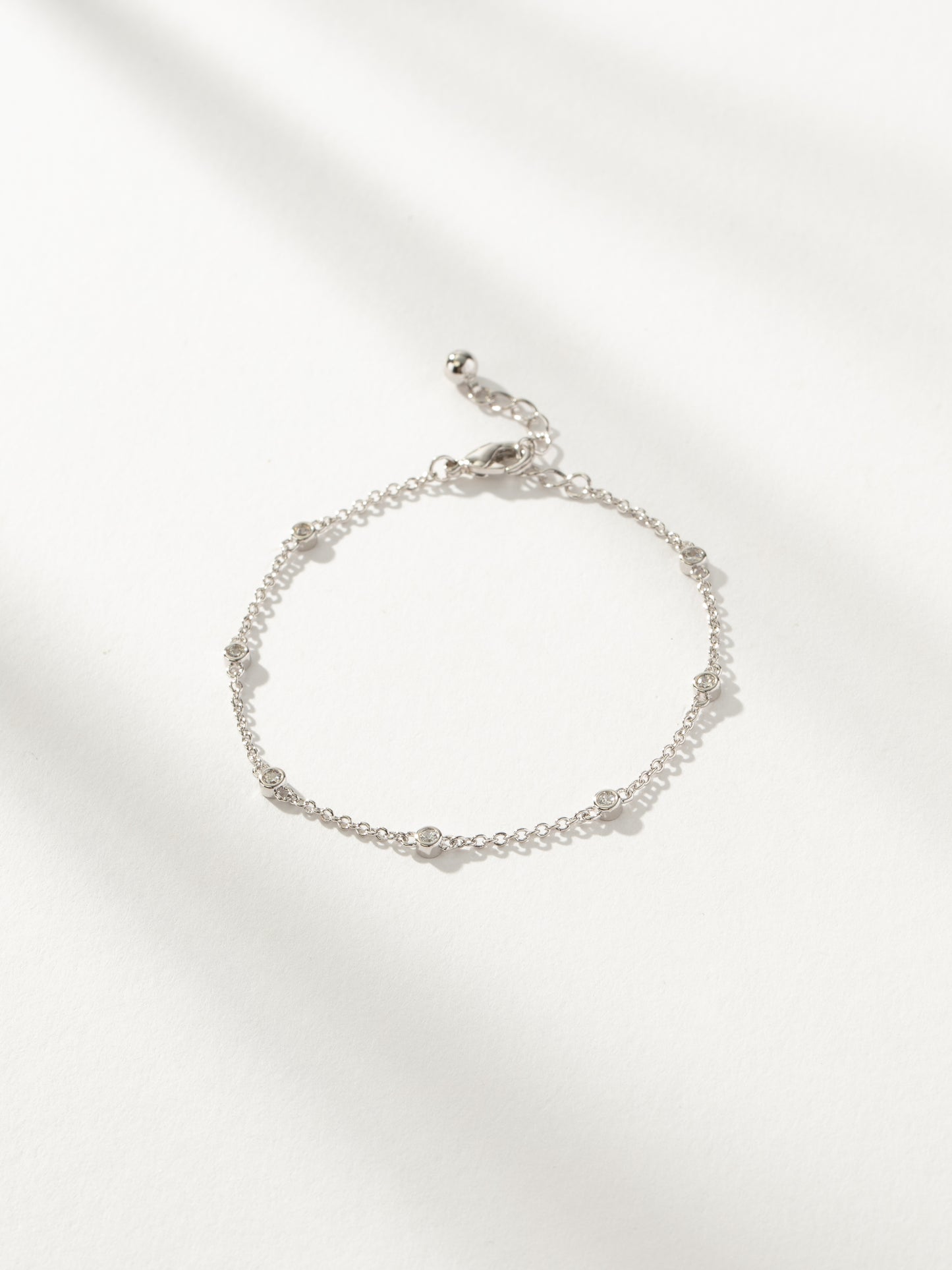 Everyday Glam Bracelet | Silver | Product Image | Uncommon James