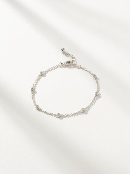 ["Everyday Glam Bracelet ", " Silver ", " Product Image ", " Uncommon James"]