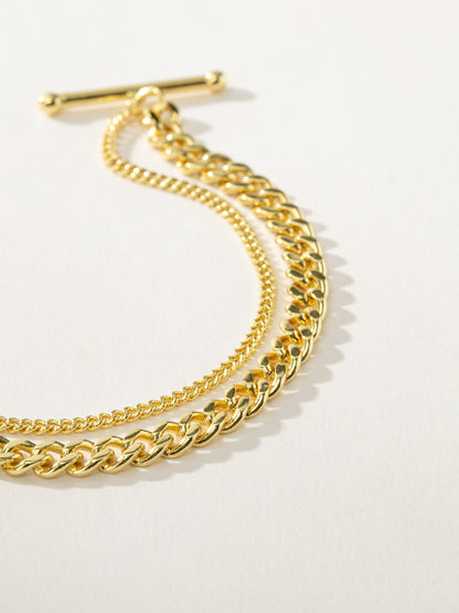 ["Extra Chain Bracelet ", " Gold ", " Product Detail Image ", " Uncommon James"]