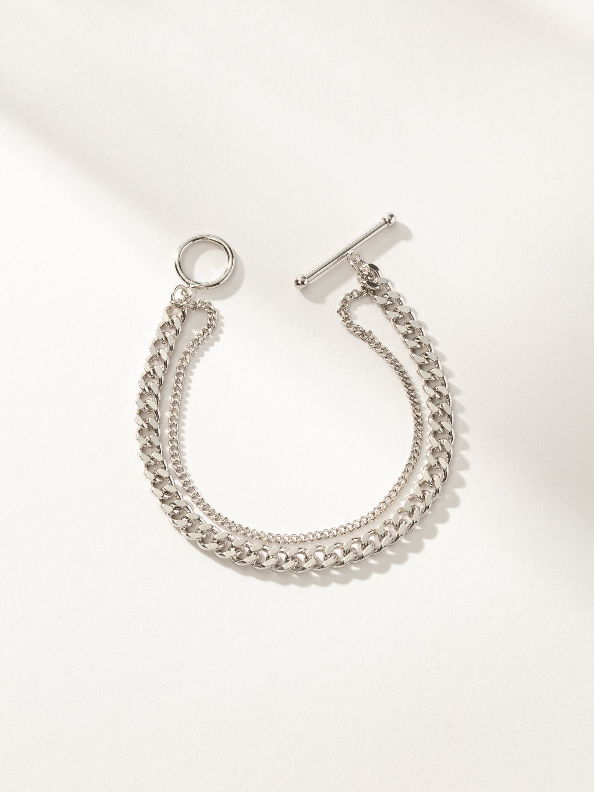 Extra Chain Bracelet | Silver | Product Image | Uncommon James