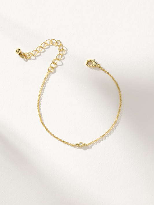 Forever Dainty Chain Bracelet | Gold | Product Image | Uncommon James