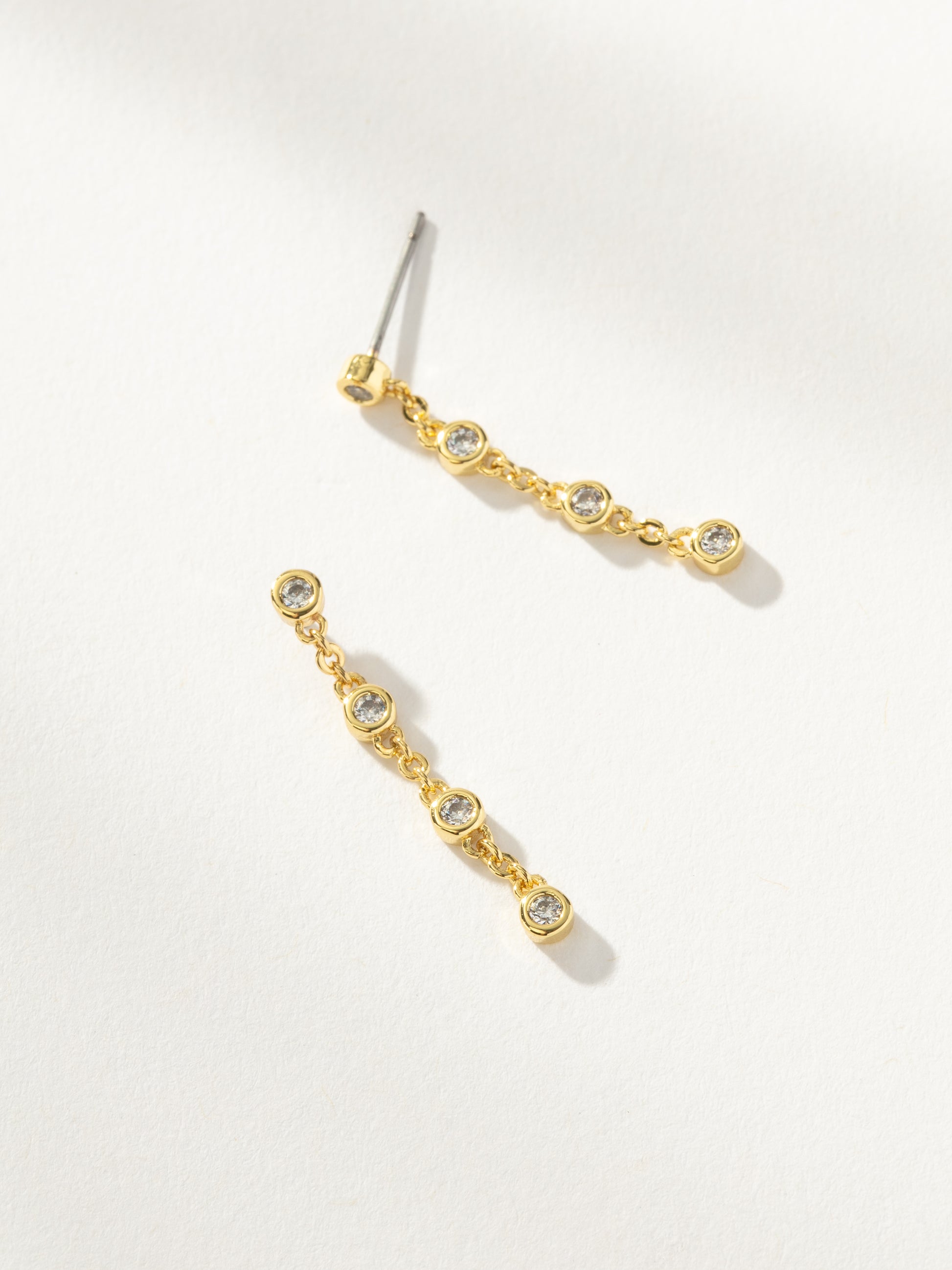 Make It Shine Dangle Earrings | Gold | Product Image | Uncommon James