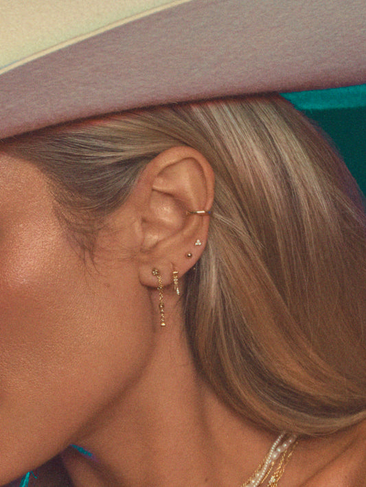 Make It Shine Dangle Earrings | Gold | KC Image | Uncommon James