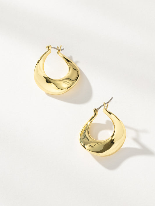 Swan Earrings | Gold | Product Image | Uncommon James