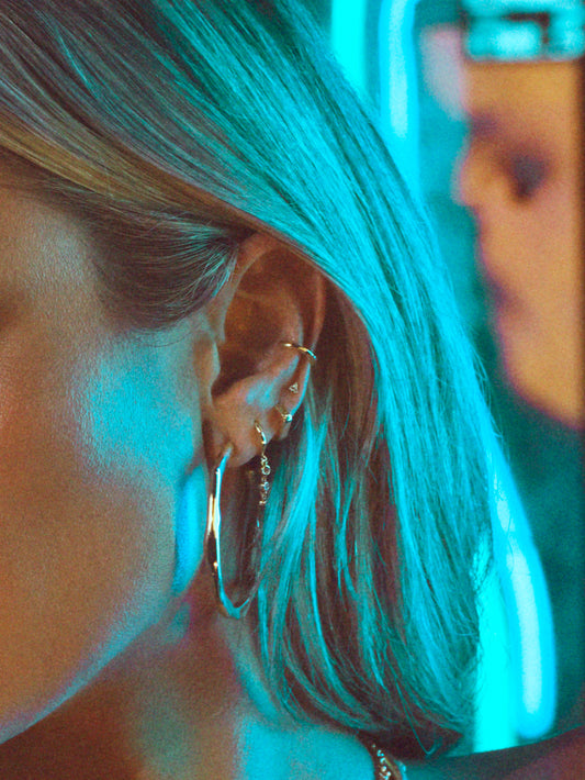 Wavy Ear Cuff | Gold | KC Image | Uncommon James