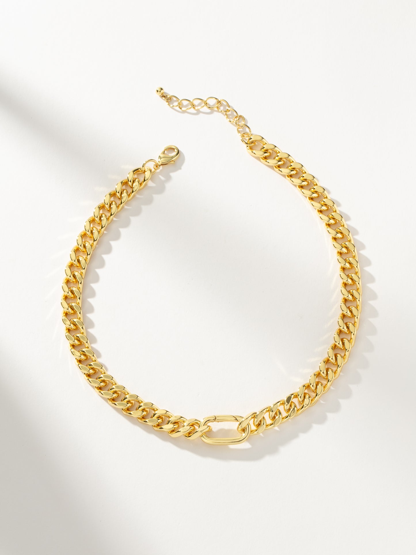 Bold Curb Chain Necklace | Gold | Product Image | Uncommon James