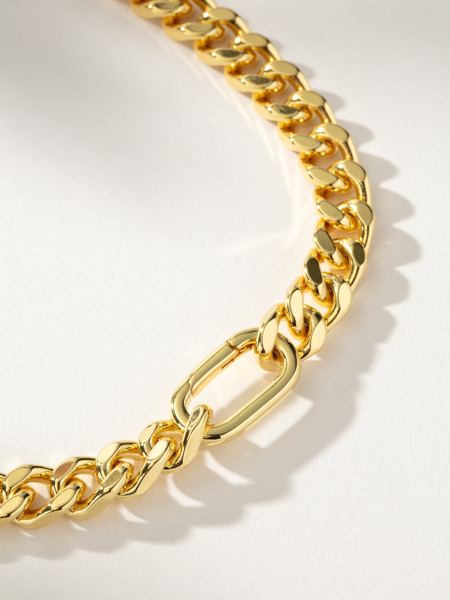 Bold Curb Chain Necklace | Gold | Product Detail Image | Uncommon James