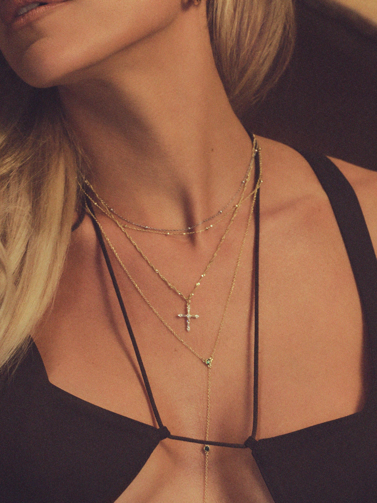 Satellite Chain Necklace | Gold | KC Image | Uncommon James