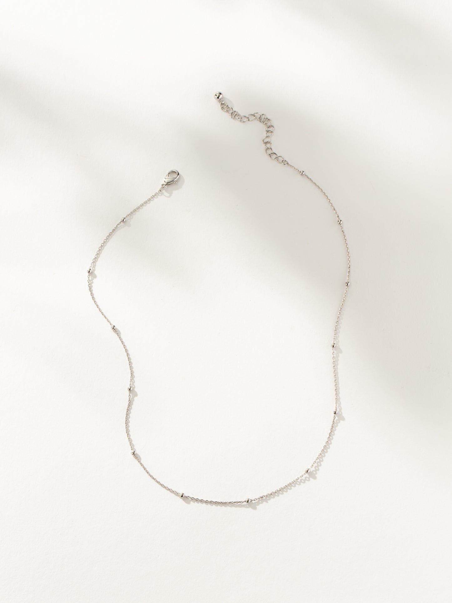 Satellite Chain Necklace | Silver | Product Image | Uncommon James