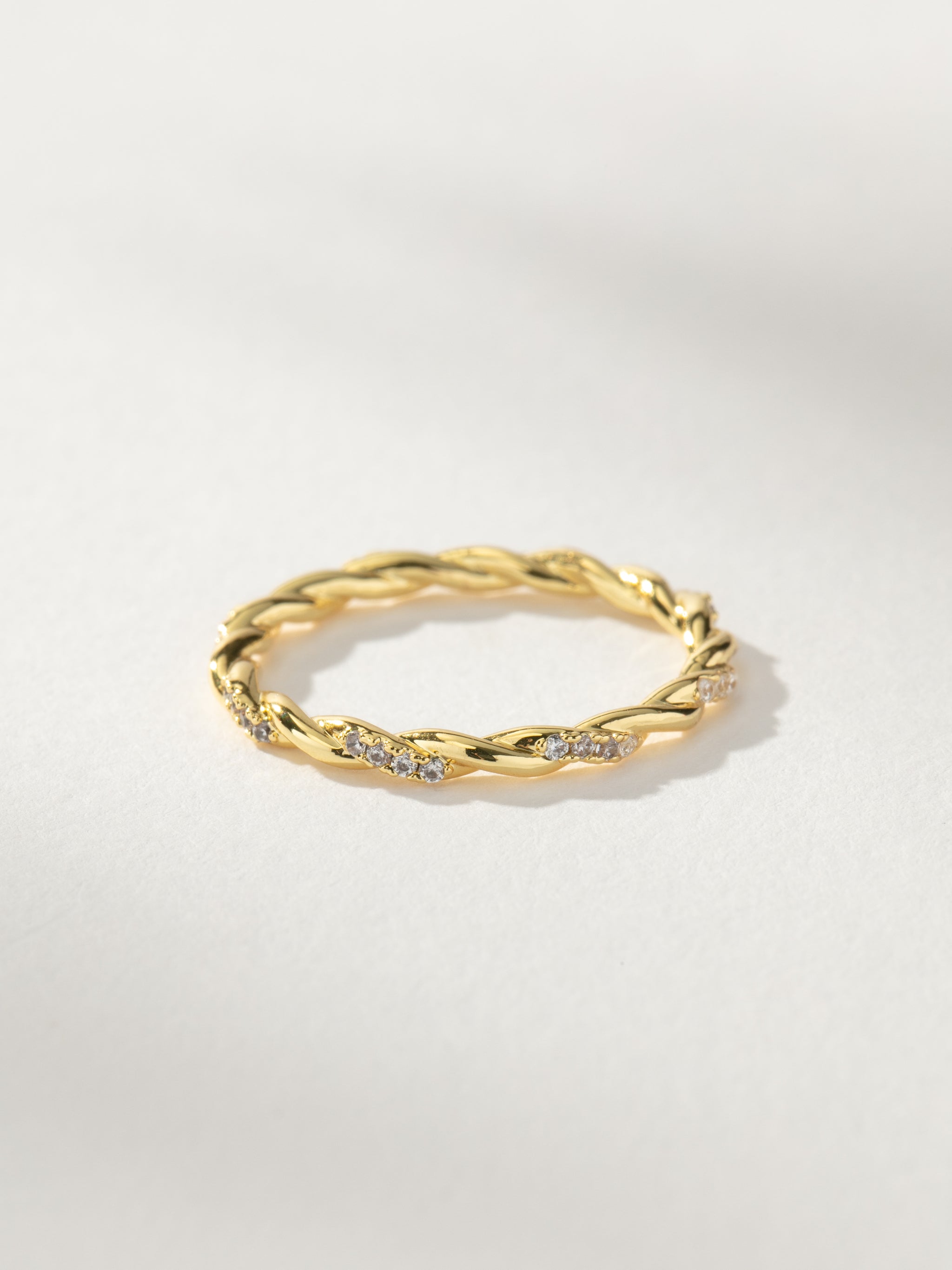 DAINTY TWIST HOOPS main image 0