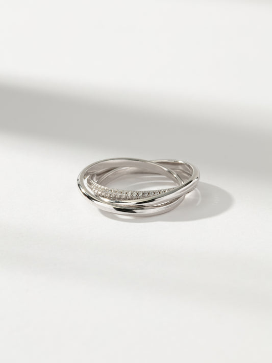 Layered Movement Ring | Sterling Silver |Product Image | Uncommon James