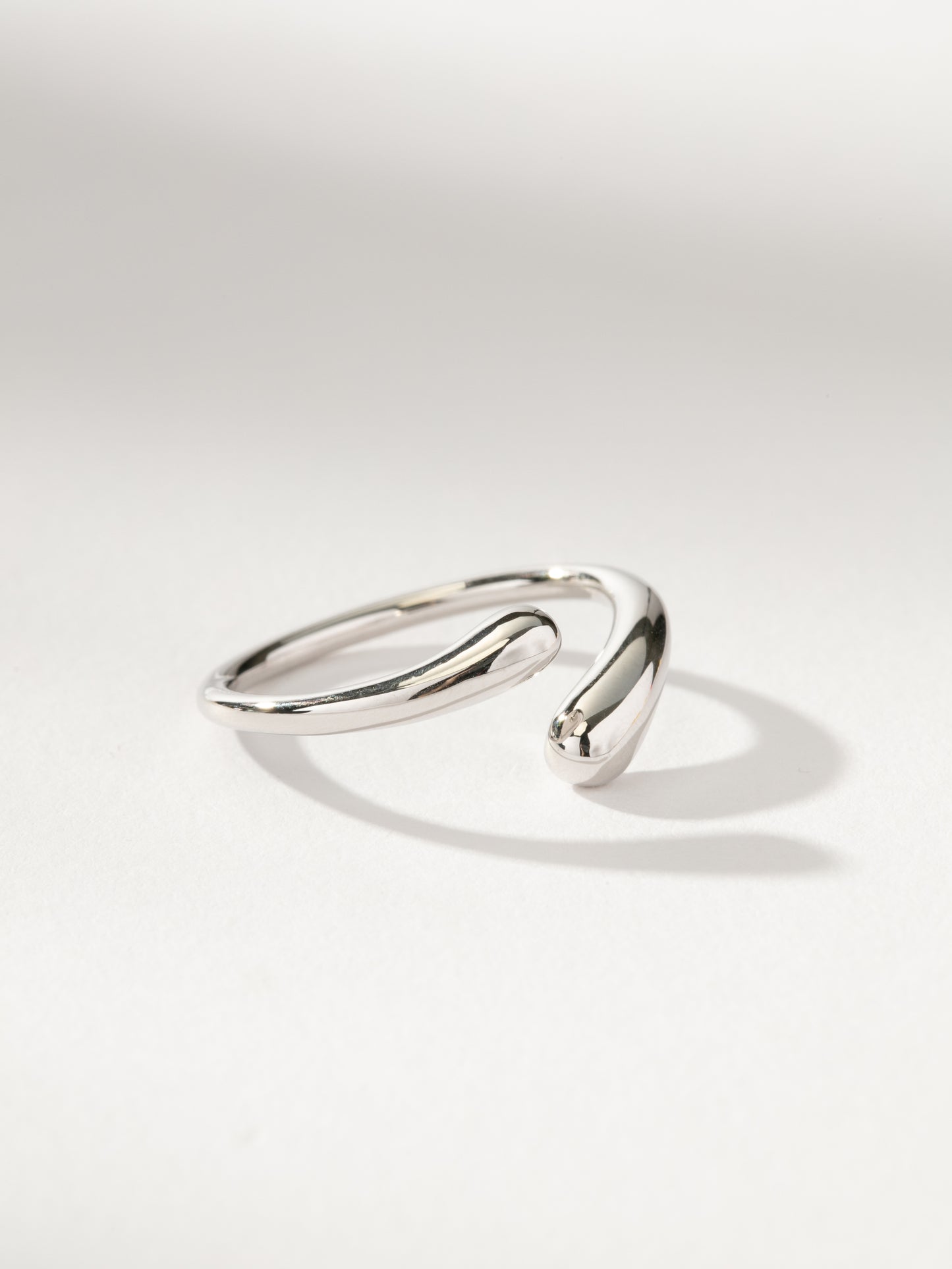 Unbothered Asymmetrical Ring | Silver | Product Image | Uncommon James