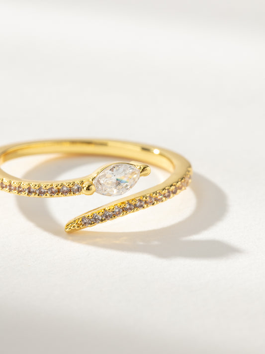Viper Snake Ring | Gold | Product Image | Uncommon James