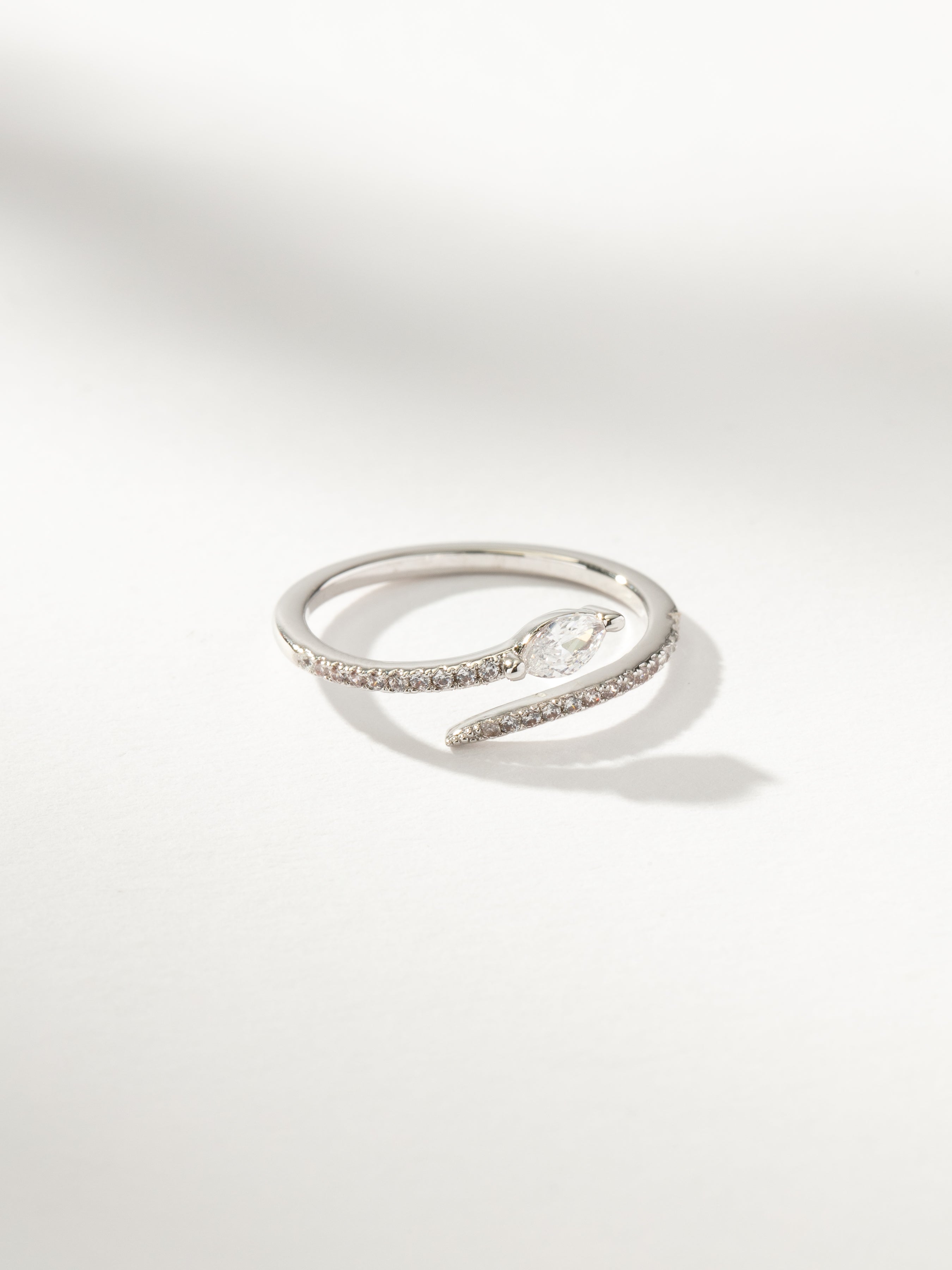 Gold Viper Snake Ring | Asymmetrical Ring | Uncommon James