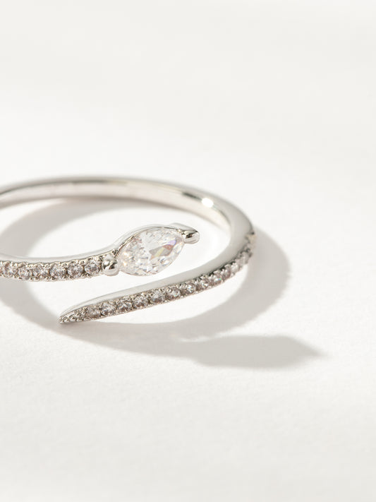 Viper Snake Ring | Silver | Product Image | Uncommon James